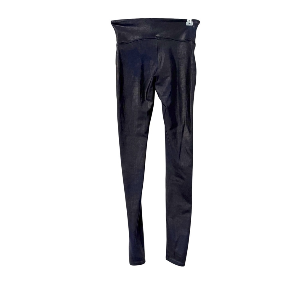 SPANX Dark Navy Shimmer Leggings- size S